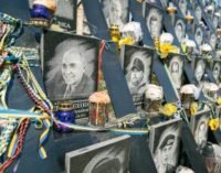 В столице почтили память Героев Небесной Сотни особыми пасками