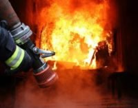 В Киеве на Левом берегу горело кафе