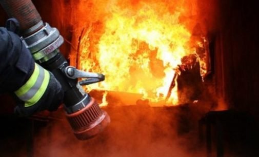 В Киеве на Левом берегу горело кафе