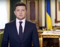Зеленский – о пожарах в Чернобыле, коронавирусе и о Пасхе в карантин