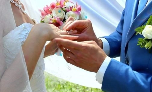 В Днепре поженилась пара, родившаяся в один год, месяц и день