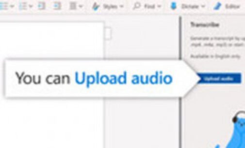 В Microsoft Word появилась функция расшифровки аудиозаписей