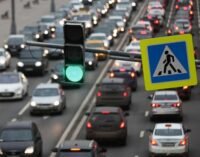 Незначительные пробки сковали центр столицы