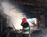 В парке «Муромец» выгорело кафе: появились фото