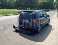«Выпил только бутылку пива»: в Киеве нетрезвый мужчина протаранил авто возле проспекта Шухевича