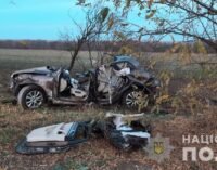 В Херсонской области внедорожник с несовершеннолетним врезался в дерево, погибли 4 человека