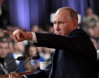 Путин заявил об угрозе для РФ от присутствия НАТО в Украине