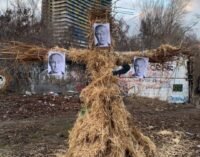 У Дніпрі спалили Путіна