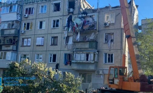 Наслідки обстрілів Нікополя 4 жовтня
