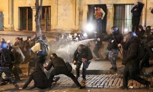 Протесты в Грузии. Такое не прощают