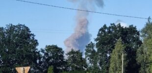 В Житомире произошел мощный взрыв на АЗС: образовалась огромная пробка на трассе в Киев