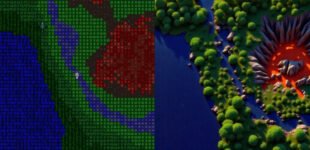 ИИ превращает ASCII RPG в графическую игру в реальном времени и в разных стилях